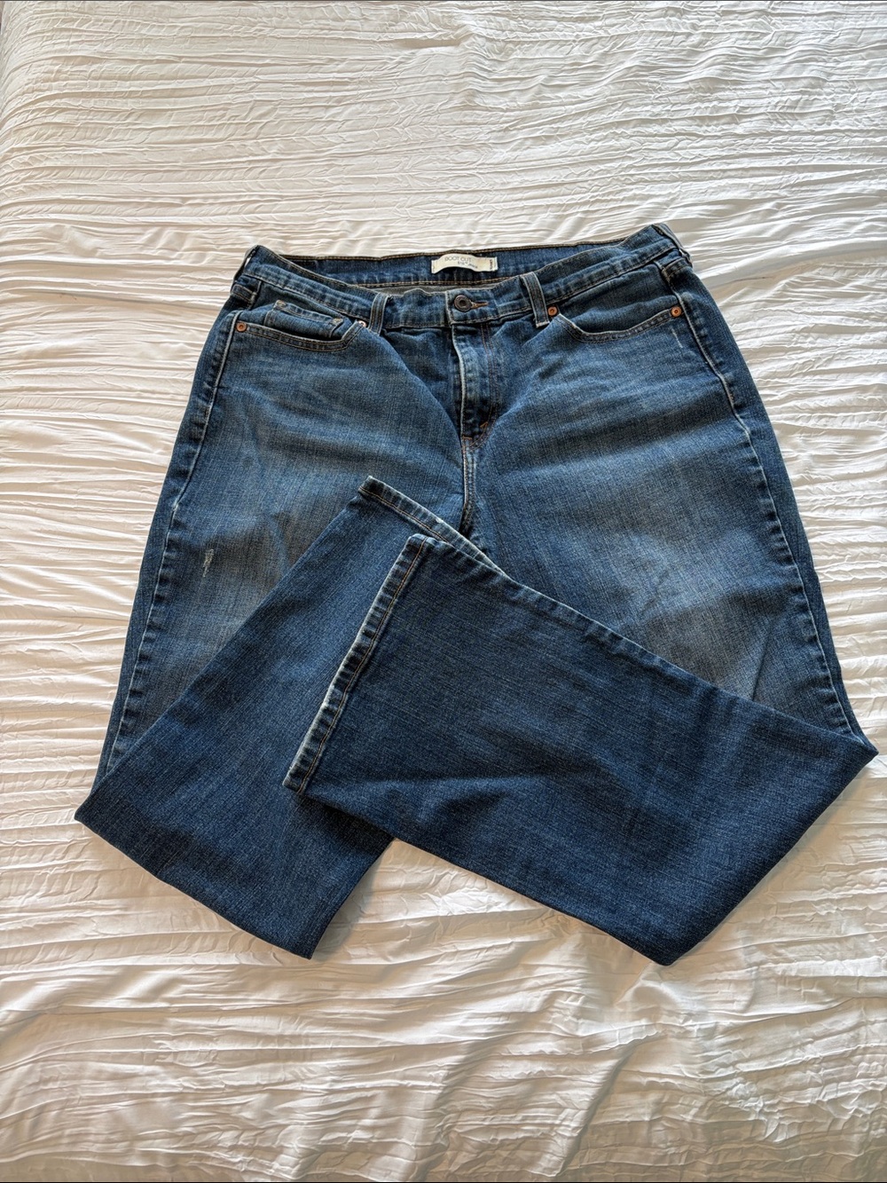 Women’s Levi's 515 Boot Cut Dark Blue  Jeans 12-14 Preowned